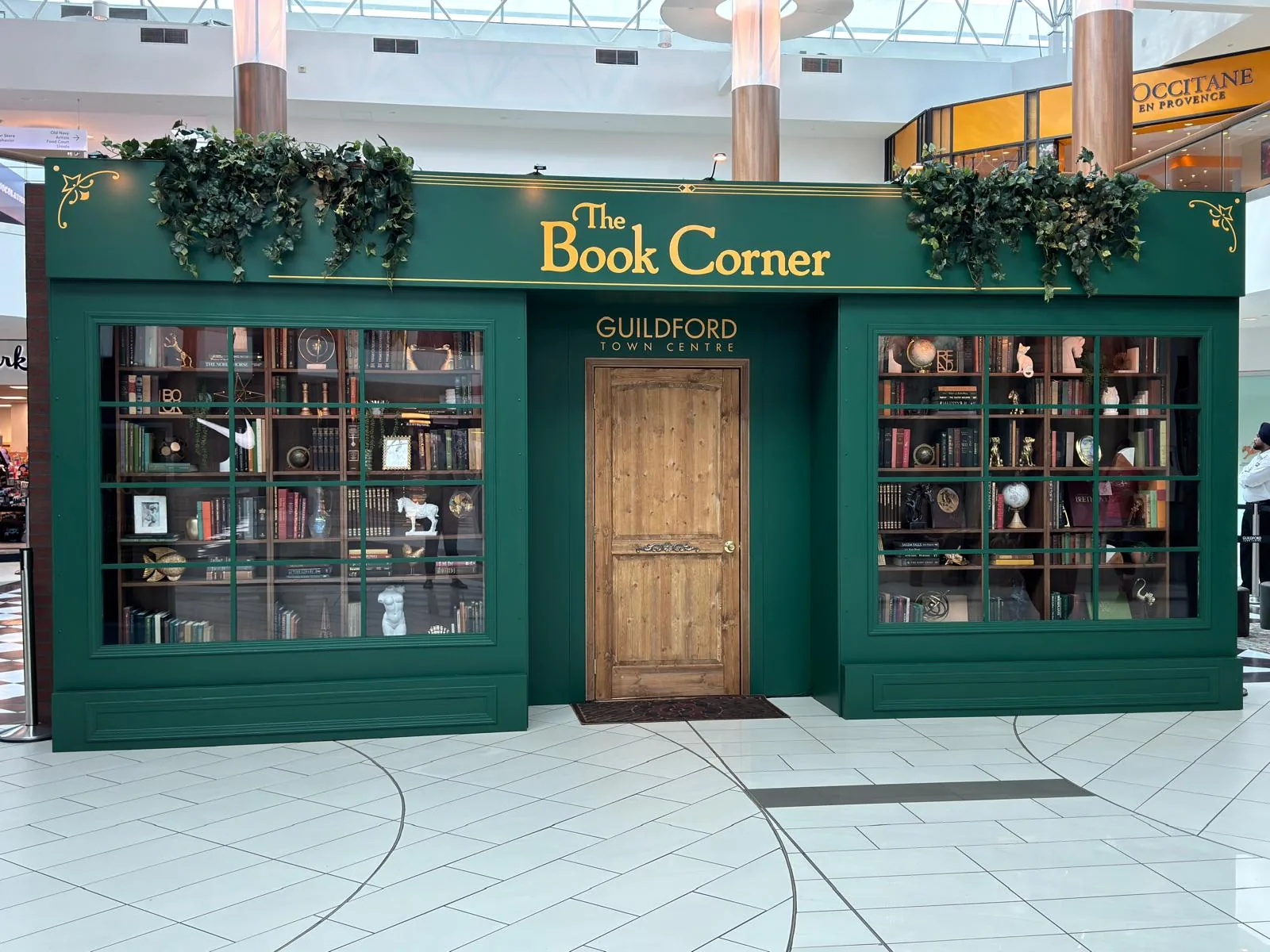 The Book Corner storefront at Guildford Town Centre